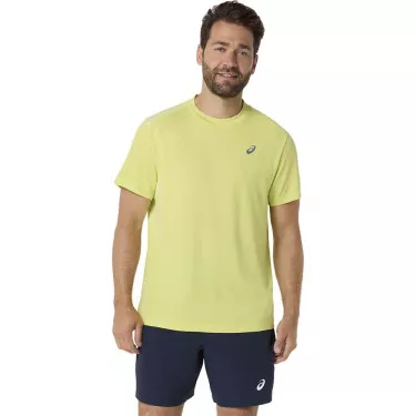 Asics Court SS T-Shirt Geel