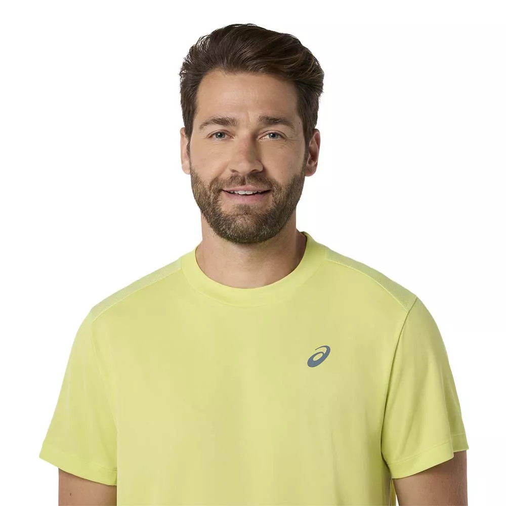 Asics Court SS T-Shirt Geel