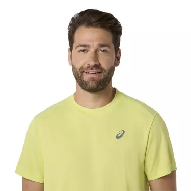 Asics Court SS T-Shirt Geel