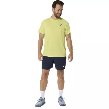 Asics Court SS T-Shirt Geel