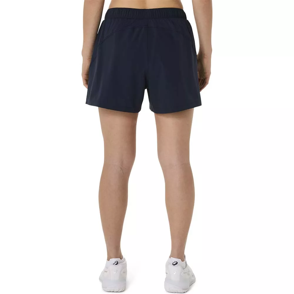 Asics Court 2-in-1 Dames Short Zwart