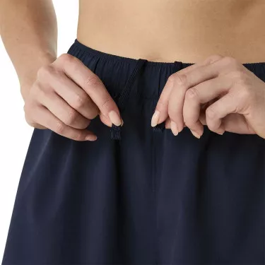 Asics Court 2-in-1 Dames Short Zwart