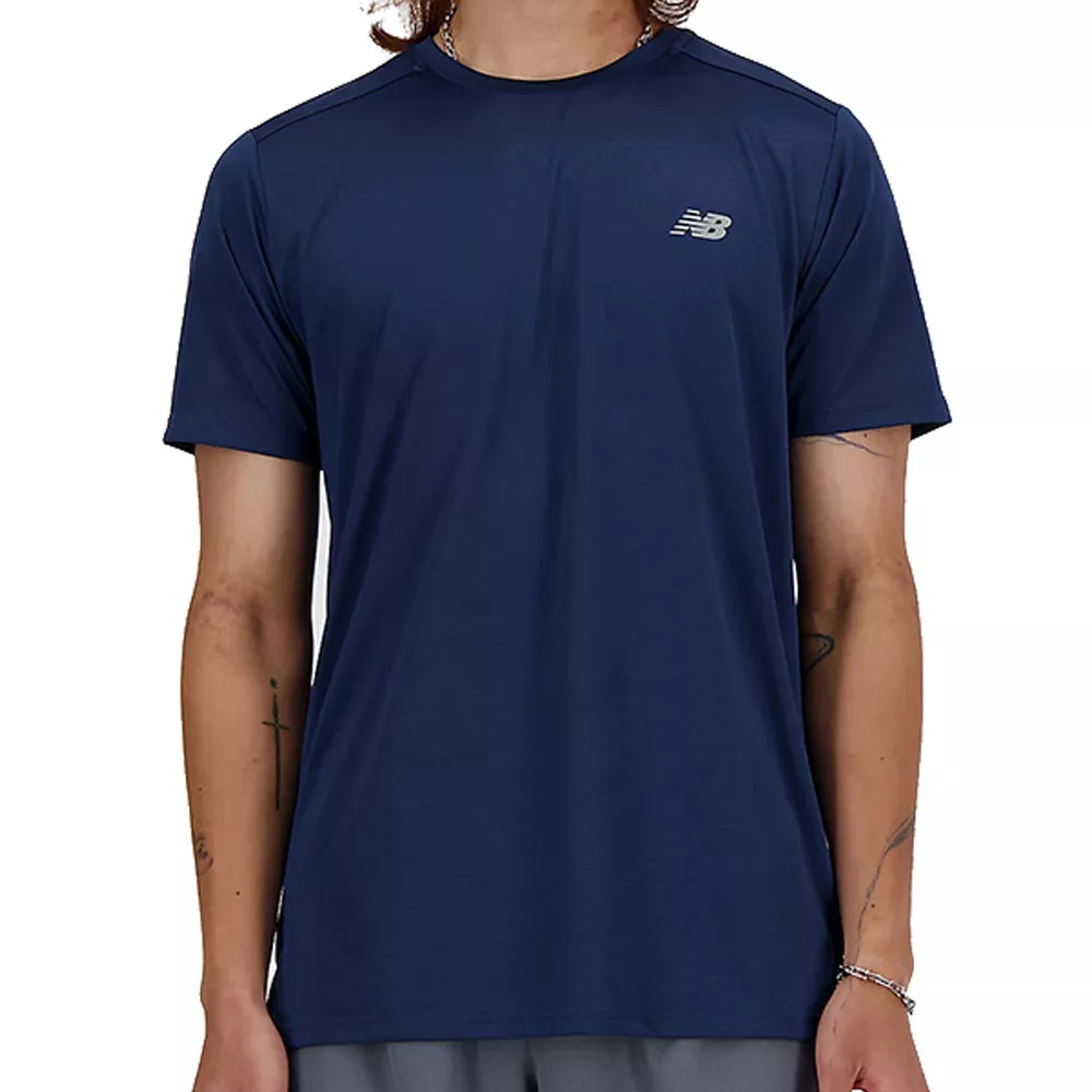 New Balance Essentials T-shirt Blauwgrijs