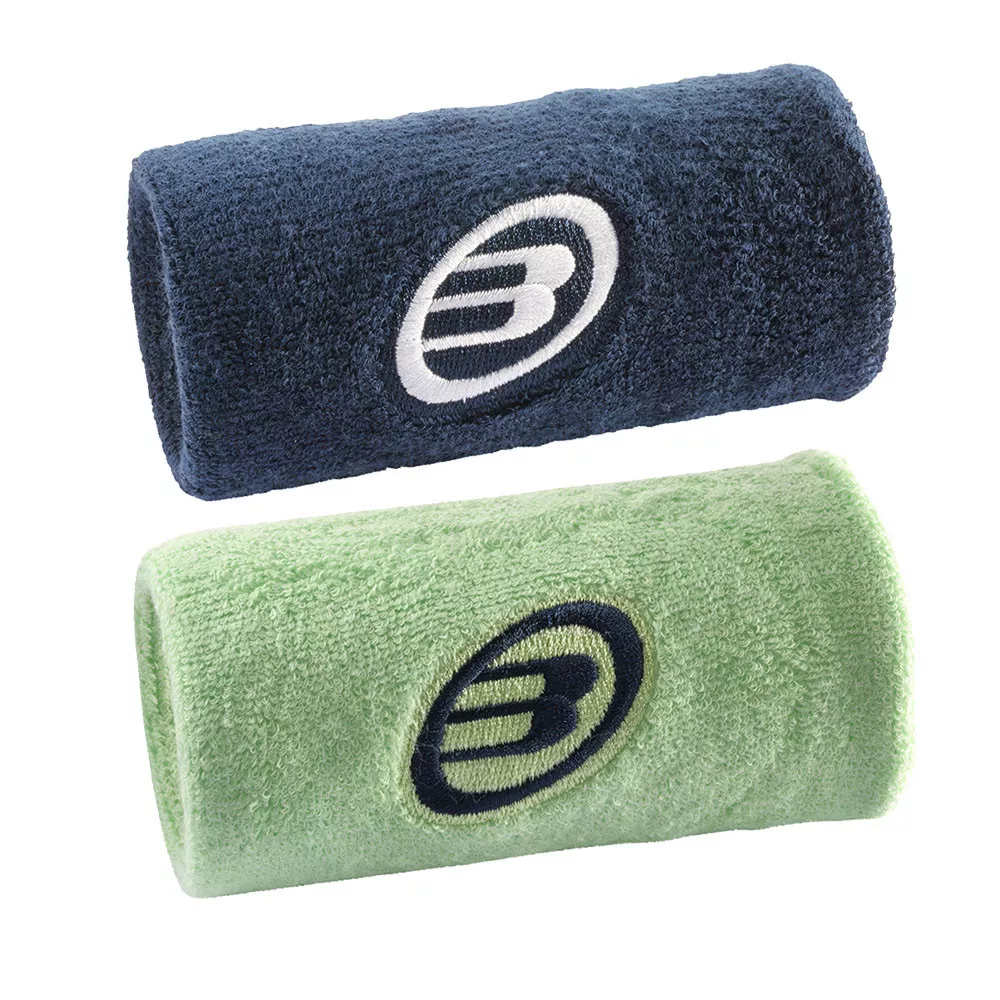 Wristbands Bullpadel BPMU262 Marineblauw / Groen x 2
