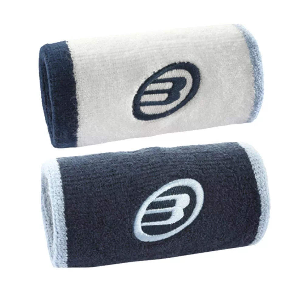 Wristbands Bullpadel BPMU262 Wit / Zwart x 2