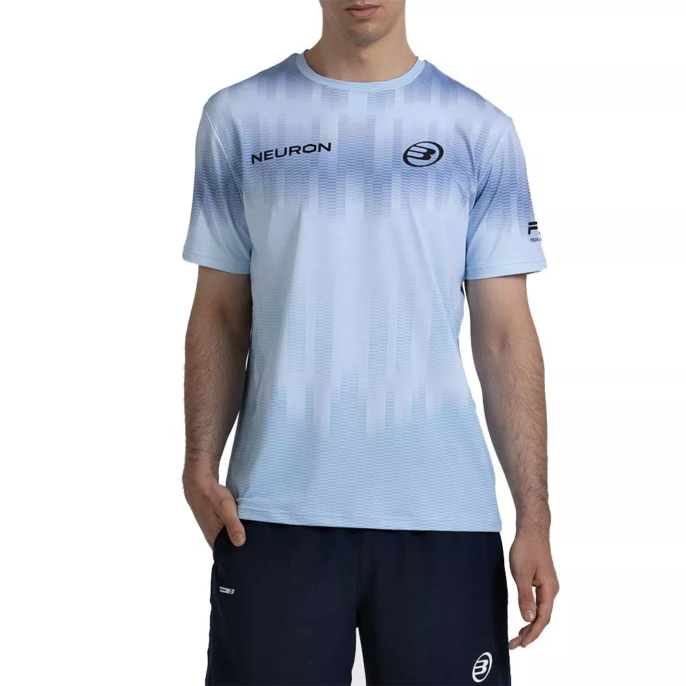 Bullpadel Federico Chingotto 26V Lichtblauw T-shirt