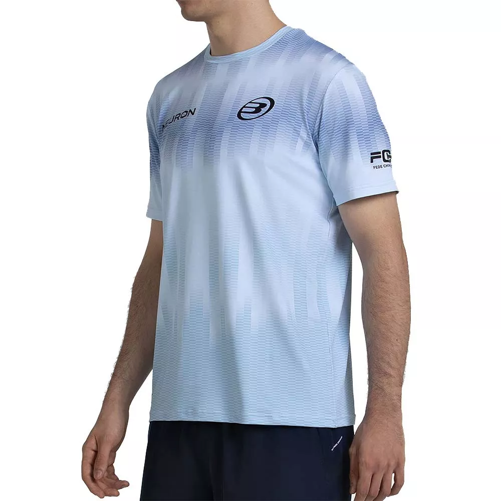 Bullpadel Federico Chingotto 26V Lichtblauw T-shirt