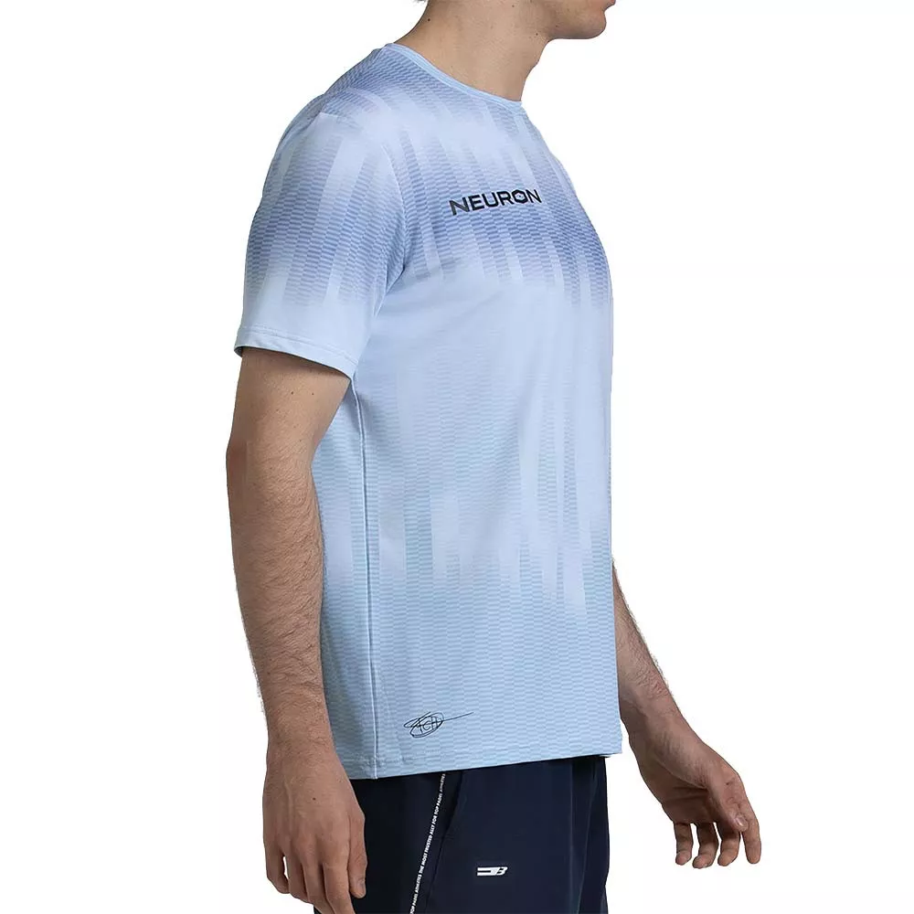Bullpadel Federico Chingotto 26V Lichtblauw T-shirt