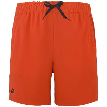 Babolat Play Short Junior Wit / Oranje