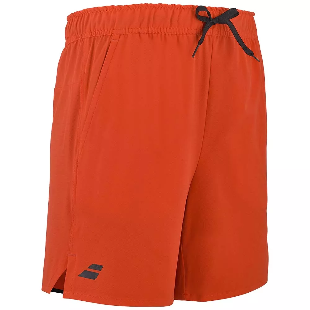 Babolat Play Short Junior Wit / Oranje