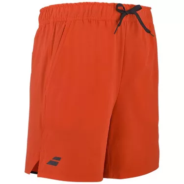 Babolat Play Short Junior Wit / Oranje