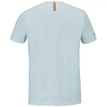 Babolat Play Crew Neck Junior Wit / Blauw T-Shirt