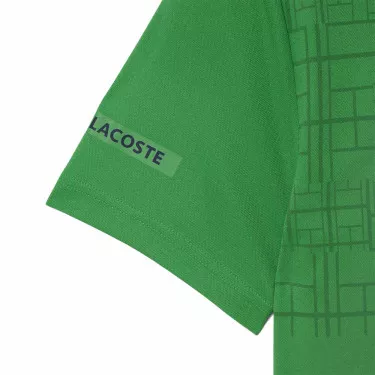 Polo Lacoste Tennis Novak Djokovic Zwart