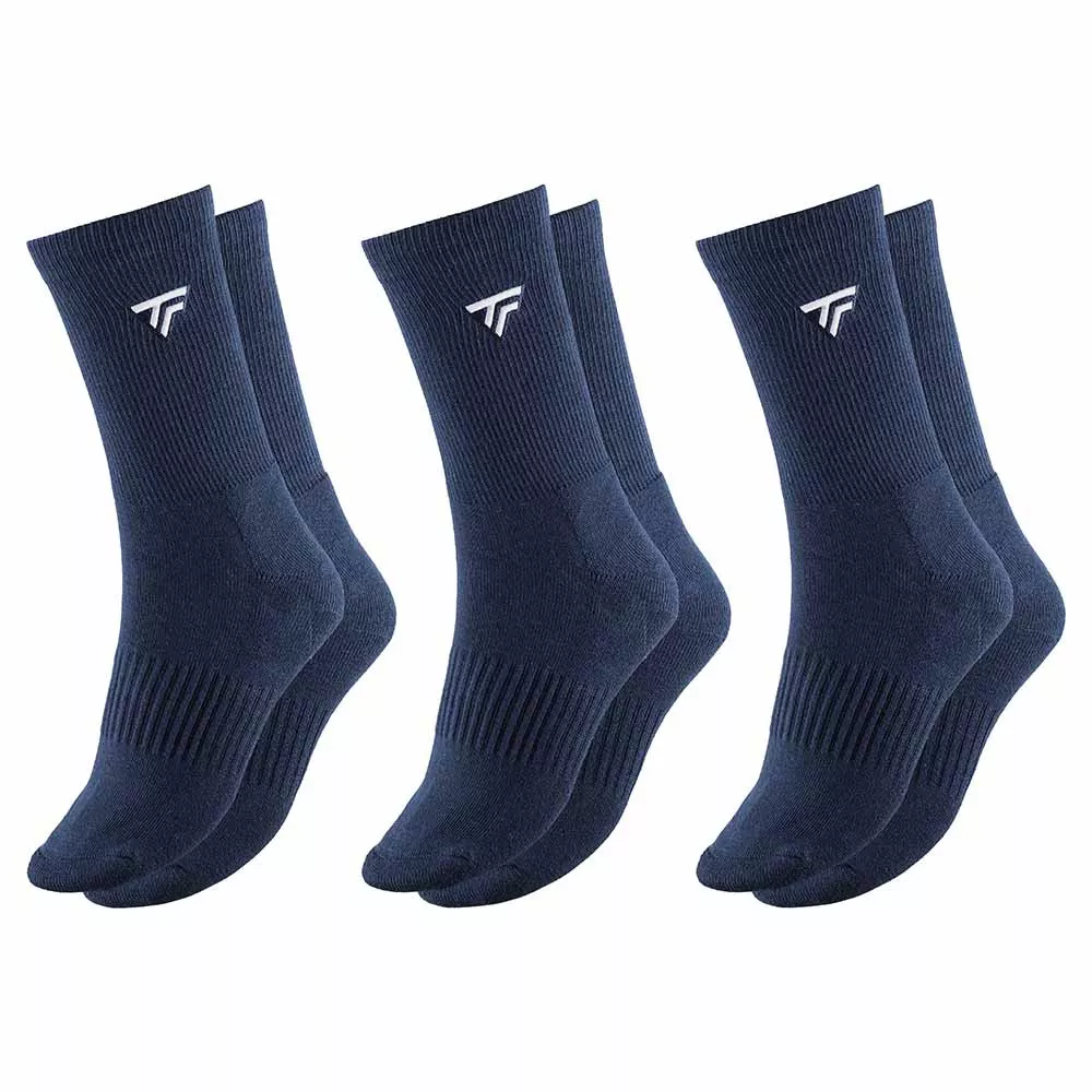 SocksTecnifibre Classic x 3 Marineblauw