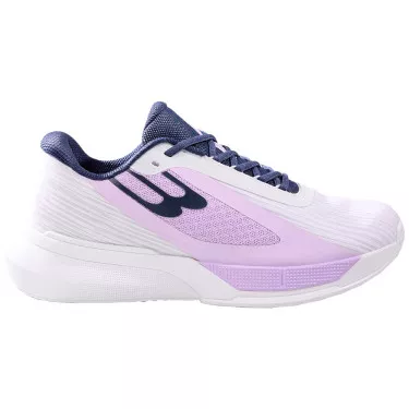 Bullpadel Flow 25V Damesschoenen Wit/Marineblauw