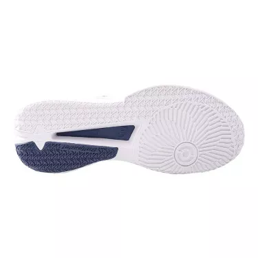 Bullpadel Flow 25V Damesschoenen Wit/Marineblauw