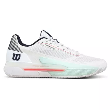 Wilson Rush Tour 5 Wit / Blauw schoenen