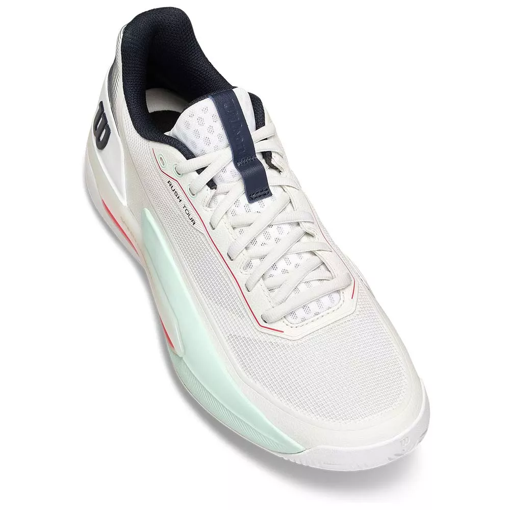 Wilson Rush Tour 5 Wit / Blauw schoenen