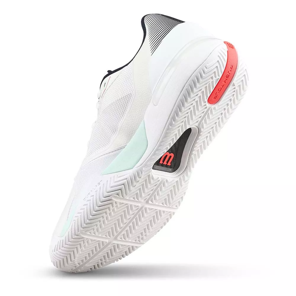Wilson Rush Tour 5 Wit / Blauw schoenen