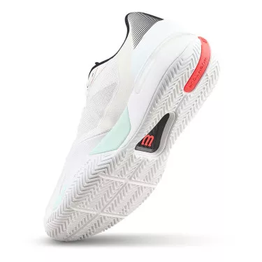 Wilson Rush Tour 5 Wit / Blauw schoenen
