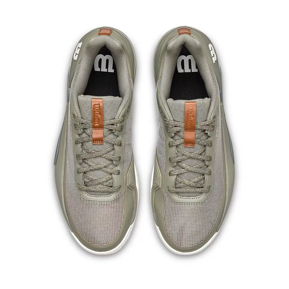 Wilson Rush Tour 5 tennisschoenen kaki groen