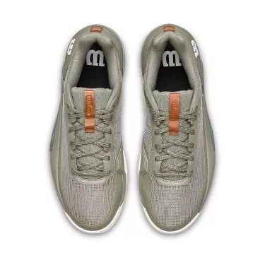 Wilson Rush Tour 5 tennisschoenen kaki groen
