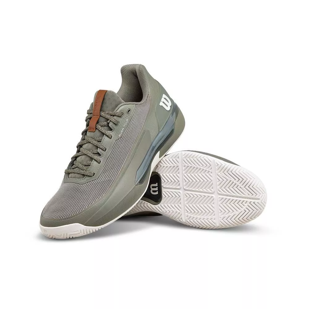 Wilson Rush Tour 5 tennisschoenen kaki groen