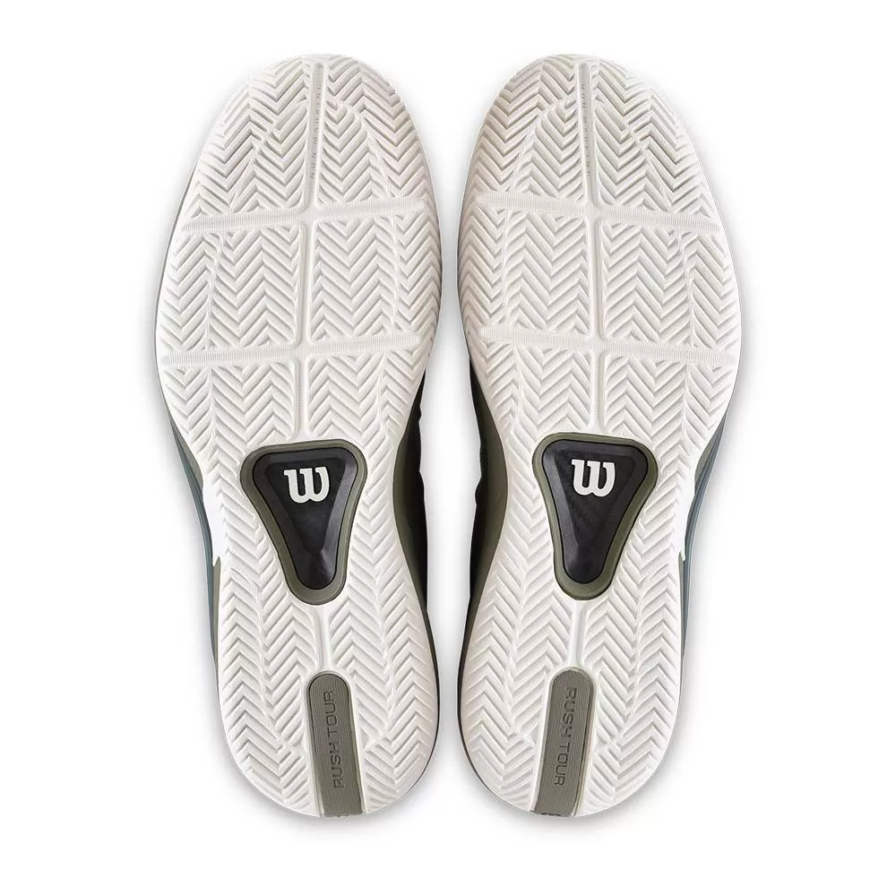 Wilson Rush Tour 5 tennisschoenen kaki groen