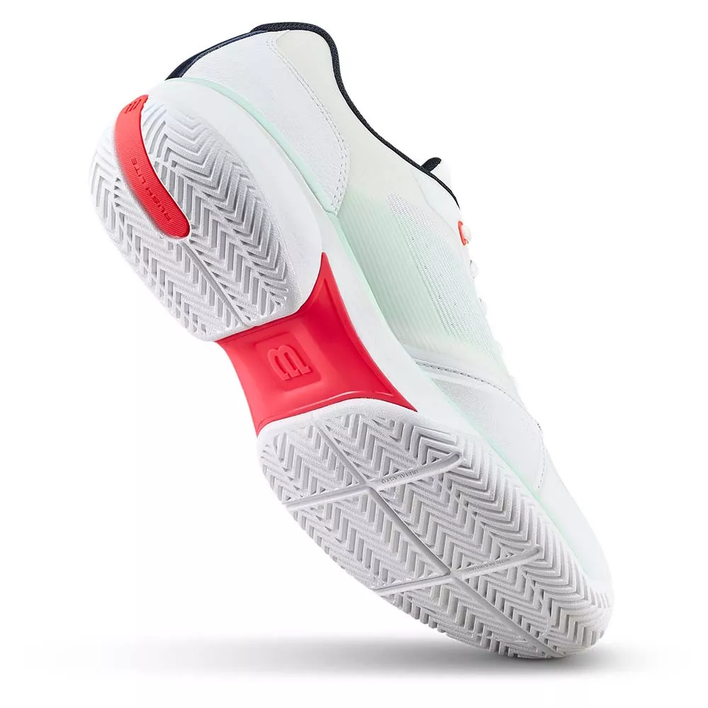 Wilson Rush Pro 5 Wit / Pastelgroen schoenen