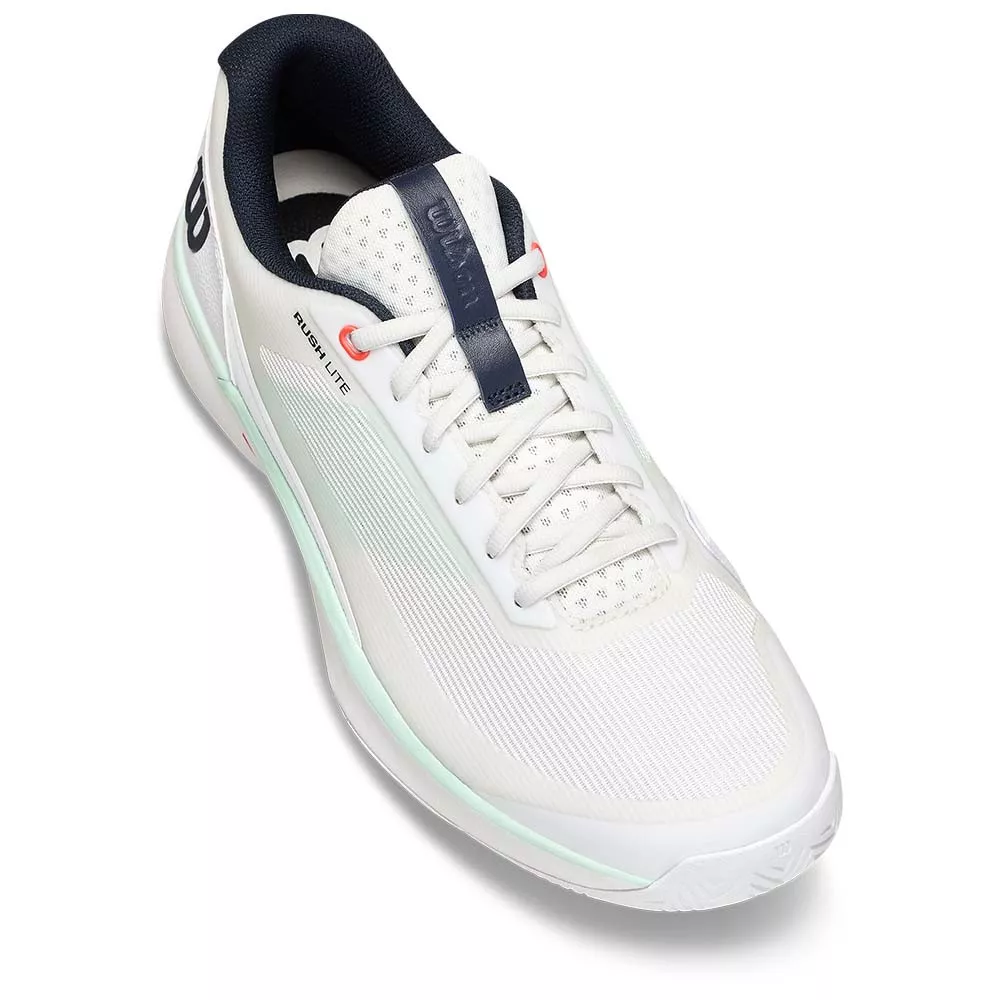 Wilson Rush Pro 5 Wit / Pastelgroen schoenen