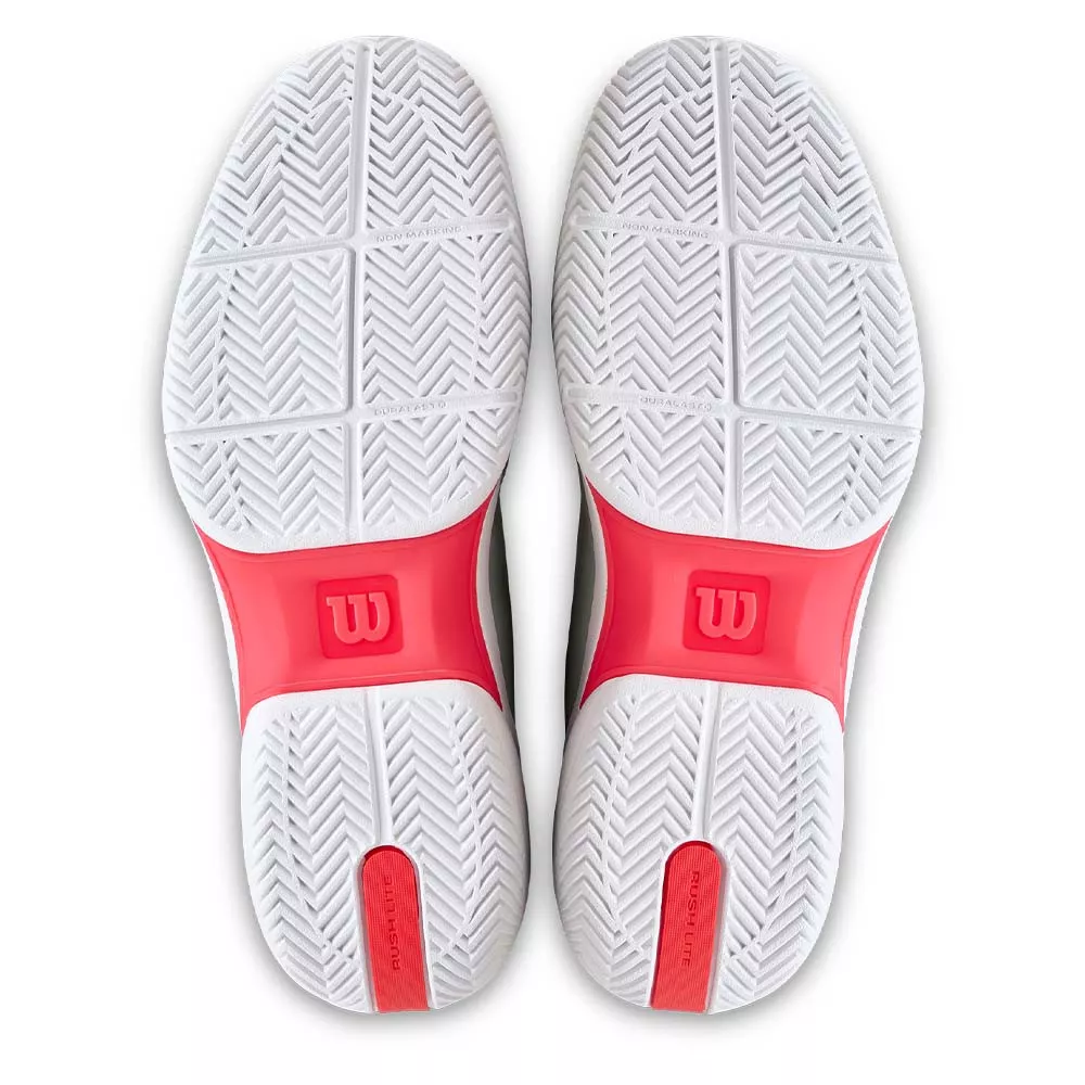 Wilson Rush Pro 5 Wit / Pastelgroen schoenen