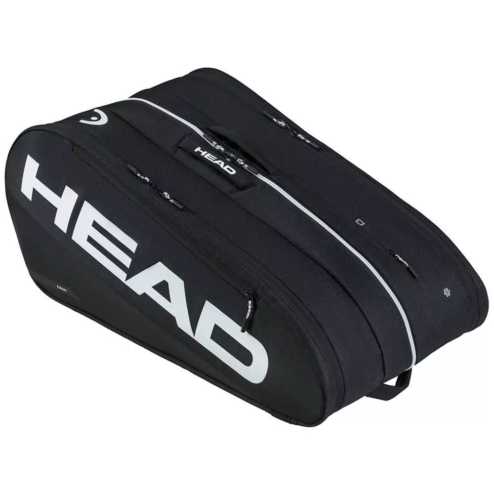 Head Tour XL Zwarte Tennistas 12R