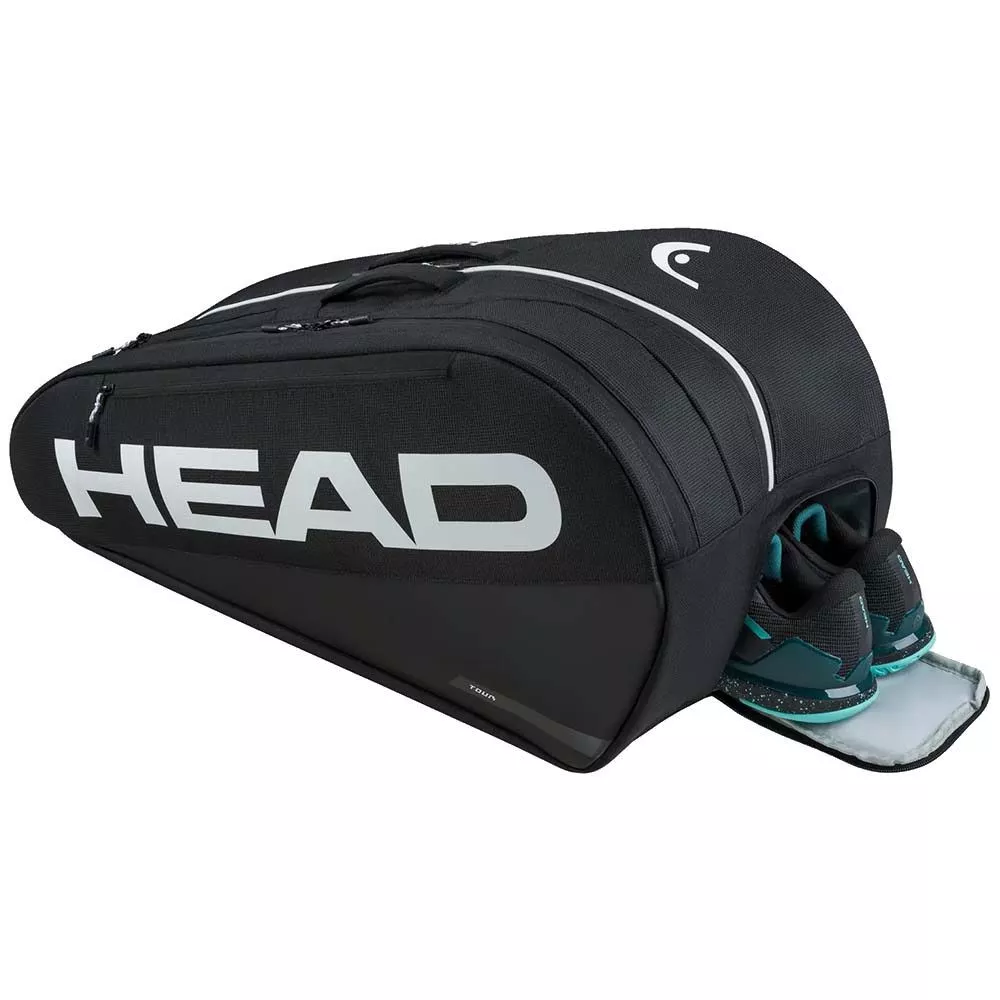 Head Tour L Tennistas Zwart 9R