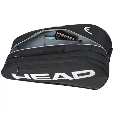 Head Tour L Tennistas Zwart 9R