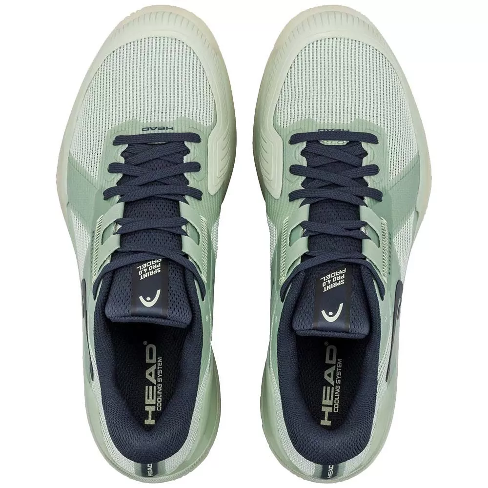 Head Sprint Pro 4.0 Padel Schoenen Groen