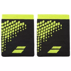Babolat Zweetbanden Logo Jumbo Aero / Zwart