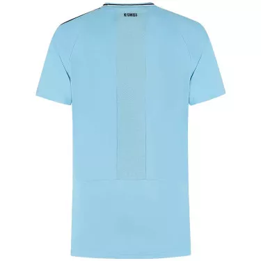 K-Swiss Hypercourt Mesh Crew 5 T-shirt Blauw