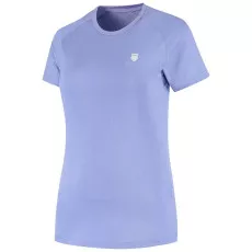 K-Swiss Hypercourt Crew Jacquard T-shirt dames paars