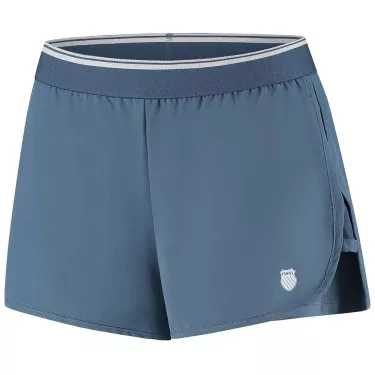 K-Swiss Hypercourt 8 short dames petrolblauw