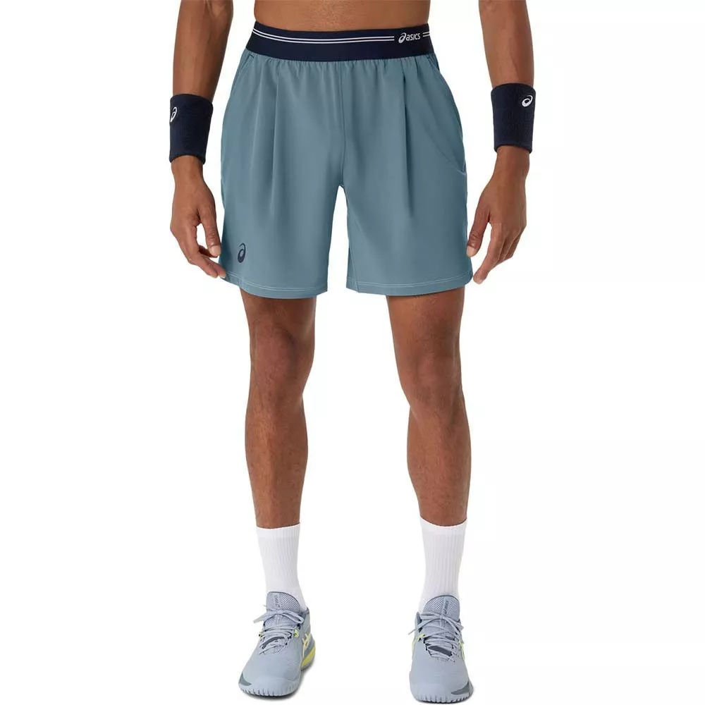 Asics Game short blauw / grijs
