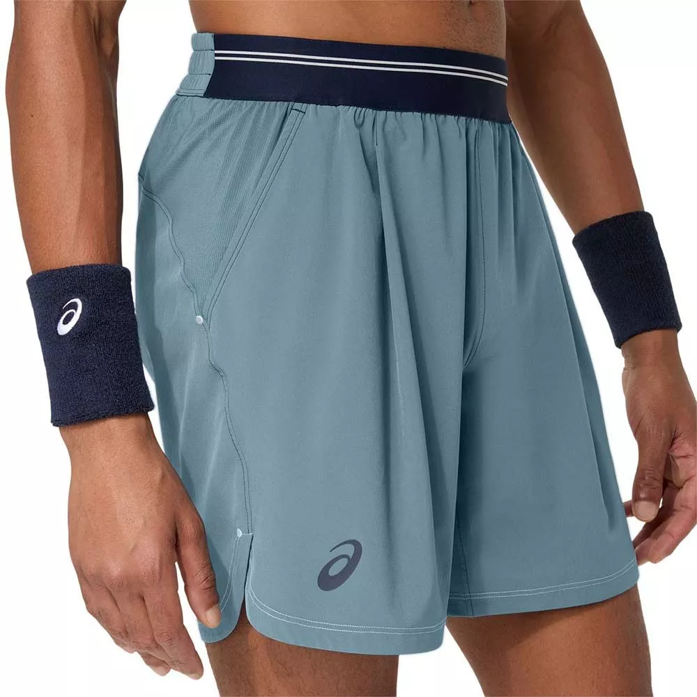 Asics Game short blauw / grijs