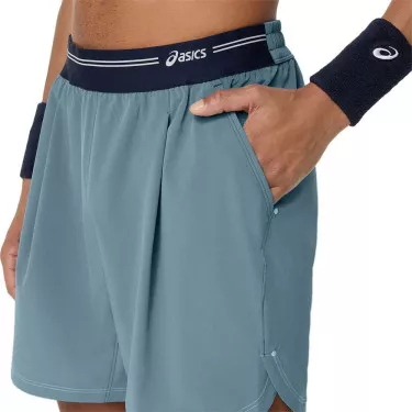 Asics Game short blauw / grijs