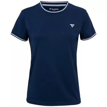 Tecnifibre Team Tech Dames T-shirt Marineblauw