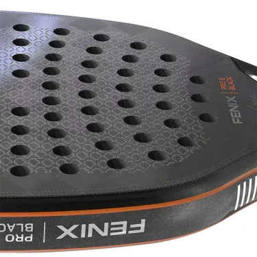 Padel racket Siux Fenix Pro 5 Black Edition Augsburger
