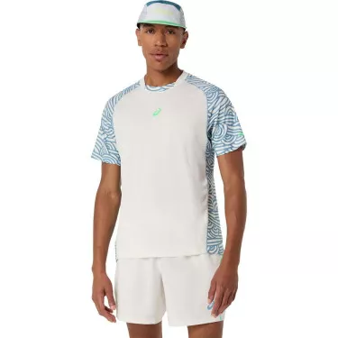 Asics Padel Court SS T-shirt Cr&egrave;me