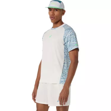 Asics Padel Court SS T-shirt Cr&egrave;me
