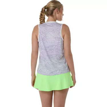 Asics Padel Court All Over tanktop cr&egrave;me / paars