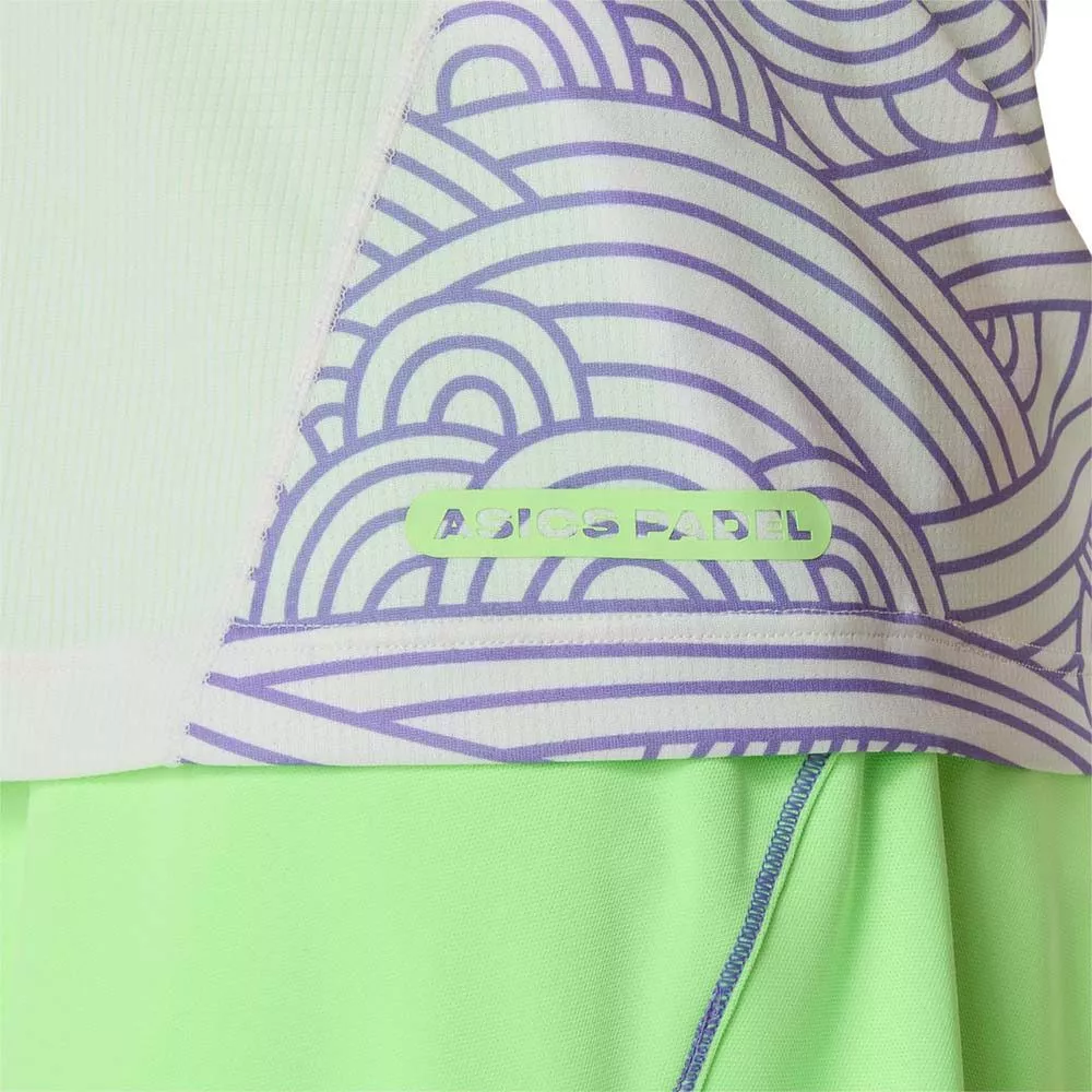 Asics Padel Court All Over tanktop cr&egrave;me / paars
