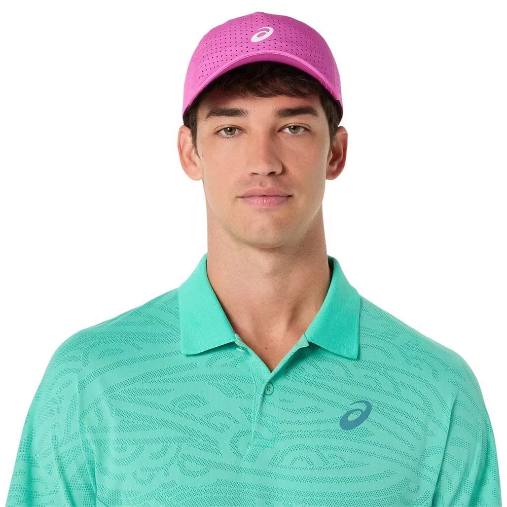 Asics Match Jacquard SS polo groen