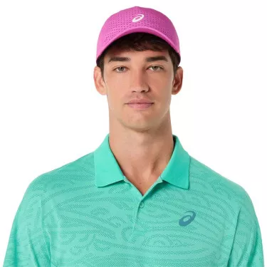 Asics Match Jacquard SS polo groen